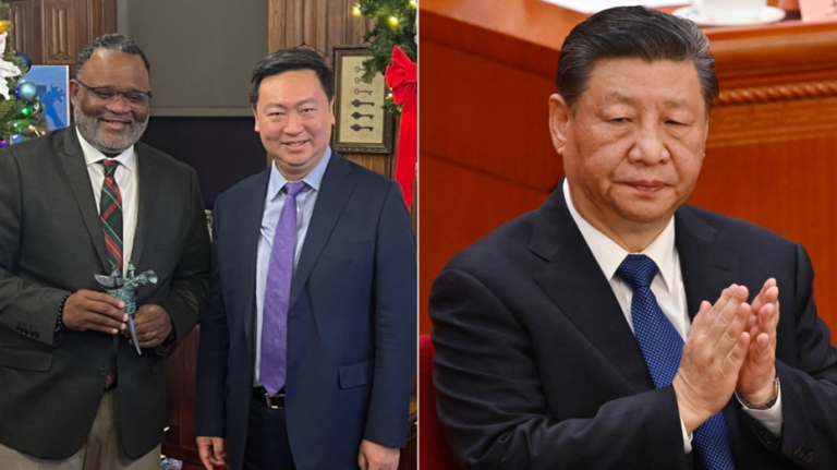 ‘Warm hospitality’: University president has repeatedly cozied up to top CCP officials