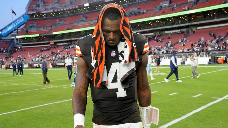 Browns’ Deshaun Watson ruptures Achilles for second time, putting 2025 season in doubt: report