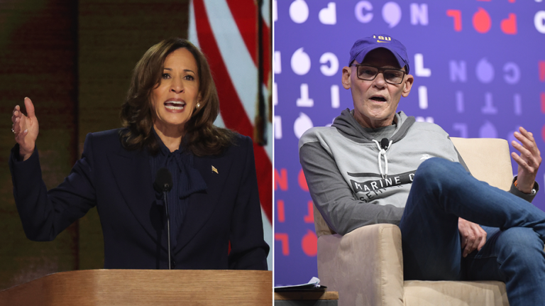 James Carville concedes he was wrong about Kamala Harris’ chances: ‘It will always be the economy, stupid’