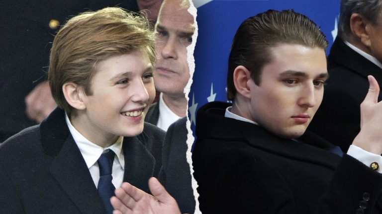 Barron Trump is all grown up: A look at the first son’s transformation from 2017 to 2025