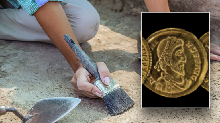 Hoard of ancient Roman coins perplexes archaeologists: ‘Extremely rare’