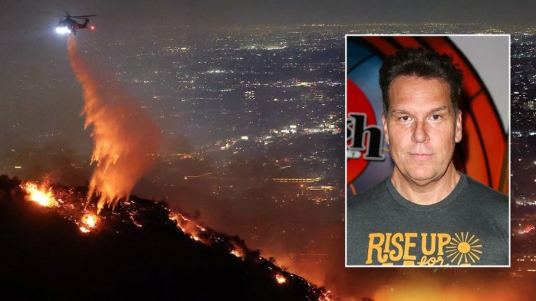 Sunset Fire: Dane Cook documents ‘really scary’ exit from home as flames erupt in the Hollywood Hills