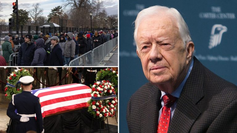 Americans flock to the Capitol to pay respects to former President Carter ahead of funeral: ‘Job well done’