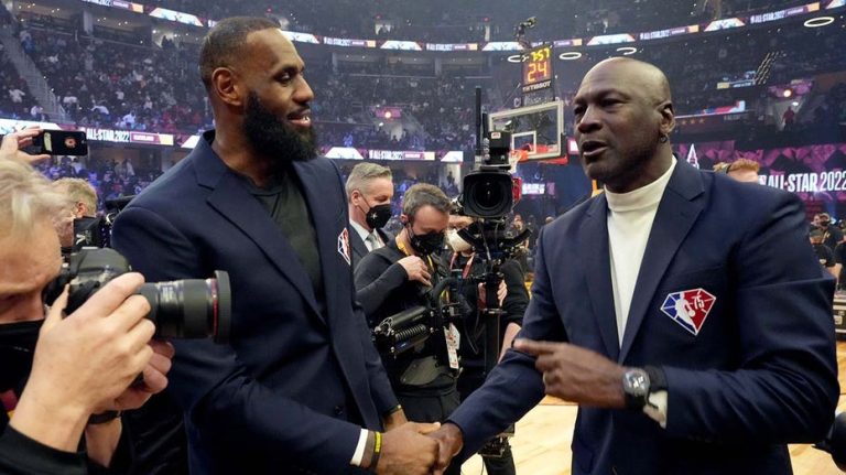 Lakers’ LeBron James recalls being ‘unguardable’ while competing against Michael Jordan as a teen