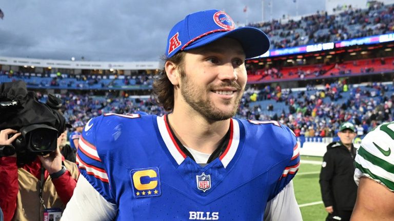 Bills’ Josh Allen jokes teams should ‘stay away’ from offensive coordinator amid head coaching interest