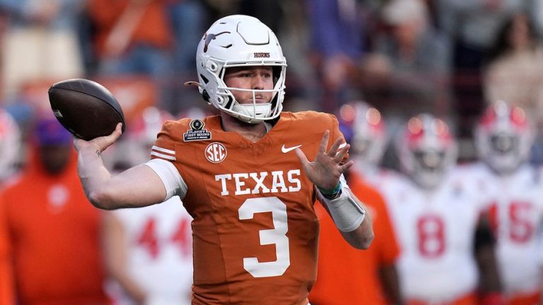 Texas’ Quinn Ewers says he’s focused on College Football Playoff semifinal, not personal future