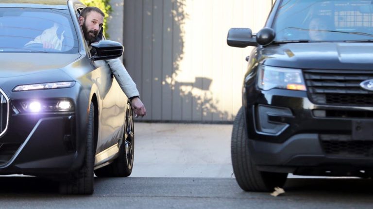 Ben Affleck speaks to police about security matter outside his Brentwood home two days after FBI visit